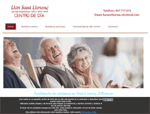 Tablet Screenshot of llarsantllorenc.com